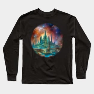 Mayan stargate Long Sleeve T-Shirt